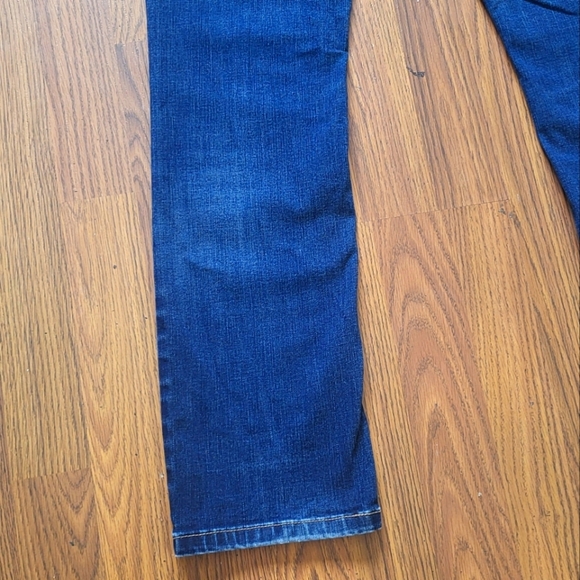 Santana Womens Blue Denim Jeans Size 10 Medium Wash Mid Rise - Picture 12 of 13